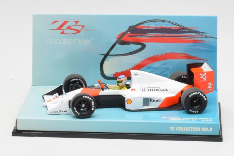 McLaren MP4/5 T. Sato Demonstration Run 2002 Minichamps 1:43 518020102 Pressofusione