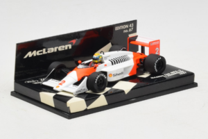 McLaren MP4/3 TAG #12 S. Johansson F1 1987 Minichamps 1:43 530874302 Pressofusione — immagine 2 di 4