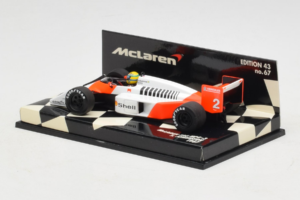 McLaren MP4/3 TAG #12 S. Johansson F1 1987 Minichamps 1:43 530874302 Pressofusione — immagine 3 di 4