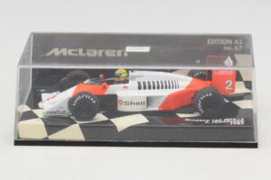 McLaren MP4/3 TAG #12 S. Johansson F1 1987 Minichamps 1:43 530874302 Pressofusione — immagine 4 di 4