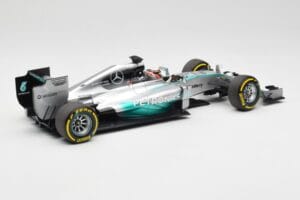 Mercedes AMG Petronas W05 #44 L. Hamilton F1 World Champion 2014 Minichamps 1:18 186140044 Pressofusione — immagine 2 di 7