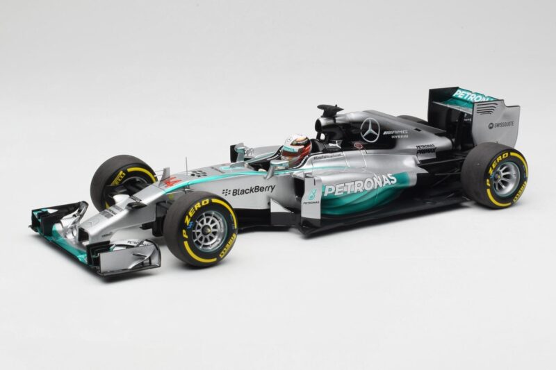 Mercedes AMG Petronas W05 #44 L. Hamilton F1 World Champion 2014 Minichamps 1:18 186140044 Pressofusione