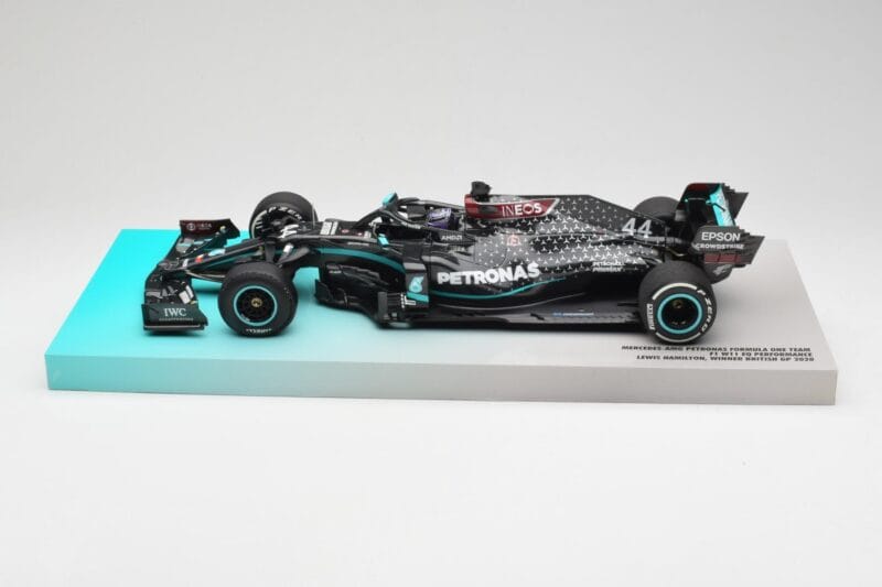 Mercedes AMG Petronas W11 #44 L. Hamilton Winner British GP 2020 Minichamps 1:18 113200444 Pressofusione