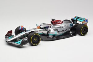 Mercedes AMG W13 E Performance Petronas #63 G. Russell Miami GP 2022 Minichamps 1:18 110220563 Pressofusione