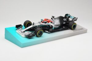 Mercedes AMG Petronas W10 EQ Power+ #44 L. Hamilton Monaco GP Winner 2019 Minichamps 1:18 113906644 Resina — immagine 2 di 7