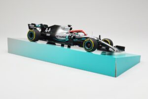 Mercedes AMG Petronas W10 EQ Power+ #44 L. Hamilton Monaco GP Winner 2019 Minichamps 1:18 113906644 Resina — immagine 4 di 7