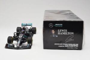Mercedes AMG W11 Petronas #44 L. Hamilton Styrian GP Winner 2020 Minichamps 1:18 110200244 Resina — immagine 6 di 7
