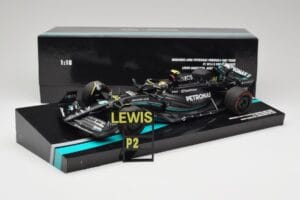 Mercedes AMG W14 E Performance Petronas #44 L. Hamilton Australian GP 2023 Minichamps 1:18 113230144 Resina — immagine 7 di 7