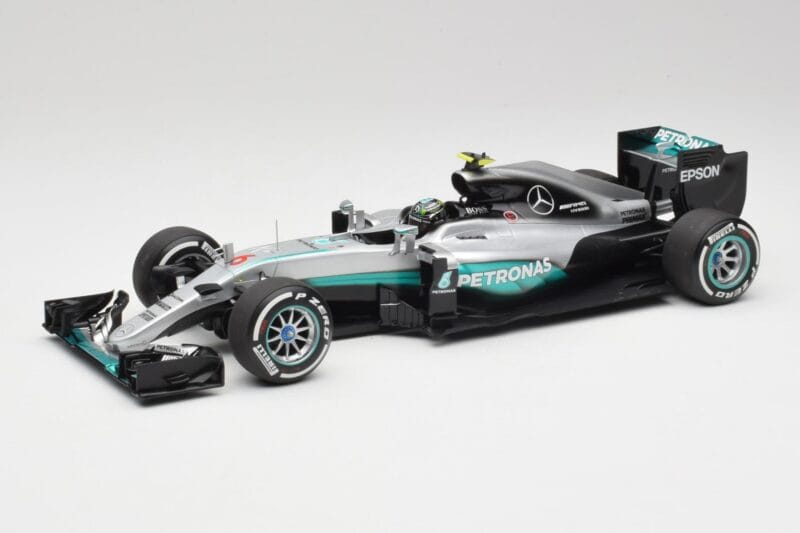 Mercedes AMG W07 #6 N. Rosberg Australia GP Winner 2016 Minichamps 1:18 110160006 Pressofusione