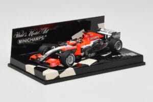 MF1 Toyota M16 #20 C. Albers F1 2006 Minichamps 1:43 400060019 Pressofusione — immagine 2 di 5