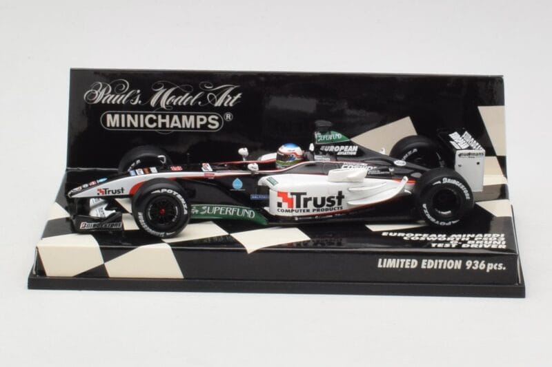 Minardi Cosworth PS03 #19 G. Bruni F1 2003 Minichamps 1:43 400030139 Pressofusione