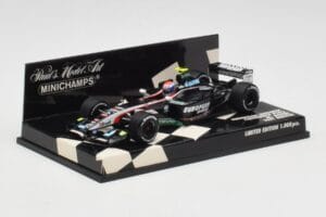 Minardi Cosworth PS03 M. Bobbi Test Car 2003 Minichamps 1:43 400030039 Pressofusione — immagine 3 di 5