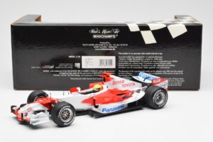Panasonic Toyota Racing TF106 #8 R. Schumacher F1 2006 Minichamps 1:18 100060007 Pressofusione — immagine 6 di 6