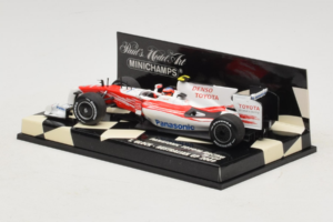 Toyota TF109 #10 T. Glock Panasonic Toyota Racing Australian GP 2009 Minichamps 1:43 400090010 Pressofusione — immagine 3 di 5