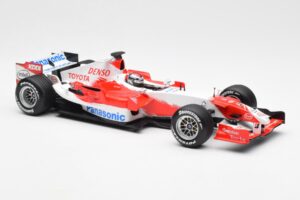 Toyota TF106 Panasonic Toyota Racing J. Trulli F1 Presentation 2006 Minichamps 1:18 AM59554H Pressofusione — immagine 4 di 6