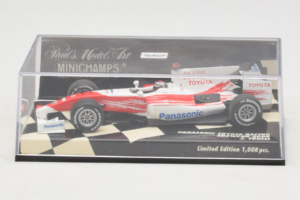 Toyota TF109 #9 J. Trulli Panasonic Toyota Racing Showcar F1 2009 Minichamps 1:43 400090079 Pressofusione — immagine 4 di 5