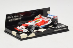 Toyota TF106 Panasonic #11 R. Schumacher Panasonic Toyota Racing Showcar 2006 Minichamps 1:43 400060077 Pressofusione — immagine 2 di 5