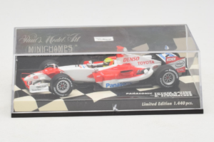 Toyota TF106 Panasonic #11 R. Schumacher Panasonic Toyota Racing Showcar 2006 Minichamps 1:43 400060077 Pressofusione — immagine 4 di 5