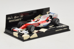 Toyota TF109 #10 T. Glock Panasonic Toyota Racing Showcar F1 2009 Minichamps 1:43 400090080 Pressofusione — immagine 2 di 5