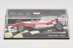 Toyota TF109 #10 T. Glock Panasonic Toyota Racing Showcar F1 2009 Minichamps 1:43 400090080 Pressofusione — immagine 4 di 5