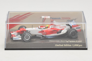 Toyota TF107 #11 R. Schumacher Panasonic Toyota Racing F1 2007 Minichamps 1:43 AM601286 Pressofusione — immagine 4 di 5