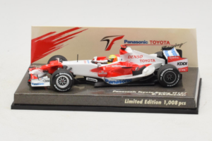 Toyota TF107 #11 R. Schumacher Panasonic Toyota Racing F1 2007 Minichamps 1:43 AM601286 Pressofusione