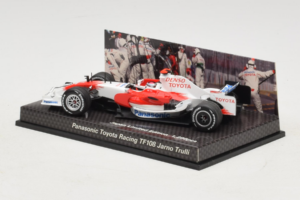 Toyota TF108 #12 J. Trulli Panasonic Toyota Racing F1 2008 Minichamps 1:43 AM61151 Pressofusione — immagine 3 di 6