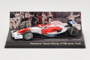 Toyota TF108 #12 J. Trulli Panasonic Toyota Racing F1 2008 Minichamps 1:43 AM61151 Pressofusione