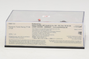 Toyota TF108 #12 J. Trulli Panasonic Toyota Racing F1 2008 Minichamps 1:43 AM61151 Pressofusione — immagine 5 di 6