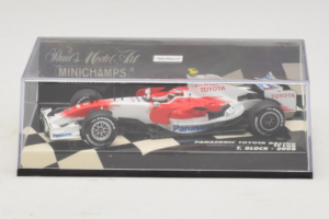 Toyota TF108 #11 T. Glock Panasonic Toyota Racing F1 2008 Minichamps 1:43 400080012 Pressofusione — immagine 5 di 5