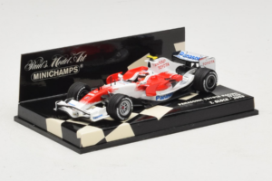 Toyota TF108 #11 T. Glock Panasonic Toyota Racing F1 2008 Minichamps 1:43 400080012 Pressofusione — immagine 2 di 5