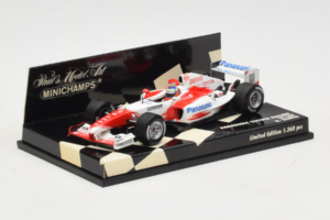 Toyota TF104 Panasonic #16 R. Zonta Panasonic Toyota Racing 2004 Minichamps 1:43 400040116 Pressofusione — immagine 2 di 5
