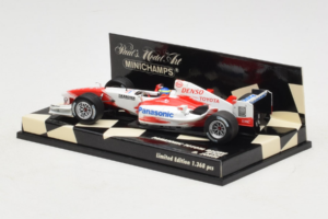 Toyota TF104 Panasonic #16 R. Zonta Panasonic Toyota Racing 2004 Minichamps 1:43 400040116 Pressofusione — immagine 3 di 5