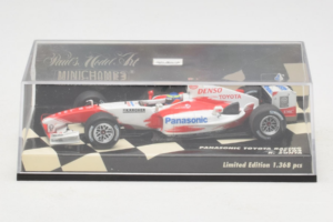 Toyota TF104 Panasonic #16 R. Zonta Panasonic Toyota Racing 2004 Minichamps 1:43 400040116 Pressofusione — immagine 4 di 5