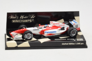 Toyota TF104 Panasonic #16 R. Zonta Panasonic Toyota Racing 2004 Minichamps 1:43 400040116 Pressofusione