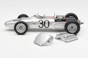 Porsche 804 #30 D. Gurney French Grand Prix 1962 AUTOart 1:18 86271 Pressofusione — immagine 3 di 6