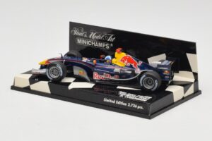 Red Bull Racing D. Coulthard Showcar 2005 Minichamps 1:43 400050084 Pressofusione — immagine 3 di 5