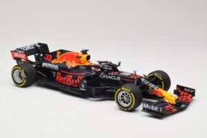 Red Bull Racing Honda RB16B #33 M. Verstappen Mexican GP Winner 2021 Minichamps 1:18 110211933 Resina — immagine 4 di 6