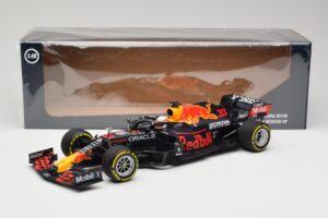 Red Bull Racing Honda RB16B #33 M. Verstappen Mexican GP Winner 2021 Minichamps 1:18 110211933 Resina — immagine 6 di 6