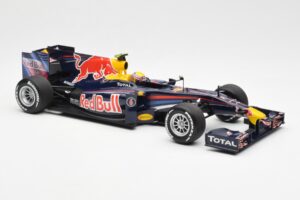 Red Bull RB6 #7 M. Webber Red Bull Racing Showcar 2010 Minichamps 1:18 150100076-R1 Pressofusione — immagine 4 di 6