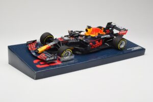 Red Bull Racing Honda RB16B #33 M. Verstappen Emilia Romagna GP 2021 Case Edition Minichamps 1:18 113210133 Resina — immagine 2 di 7