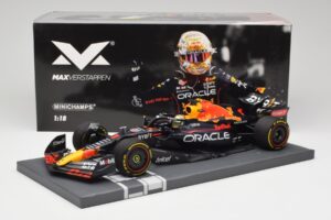Oracle Red Bull Racing RB18 #33 M. Verstappen Mexican GP 2022 Minichamps 1:18 113222001 Resina — immagine 7 di 7