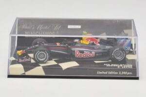 Red Bull Racing Renault RB5 #15 S. Vettel Showcar 2009 Minichamps 1:43 400090085 Pressofusione — immagine 5 di 5