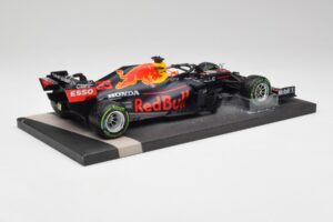 Red Bull RB16B #33 M. Verstappen Emilia Romagna GP Winner 2021 Minichamps 1:18 113210233T Pressofusione — immagine 3 di 6