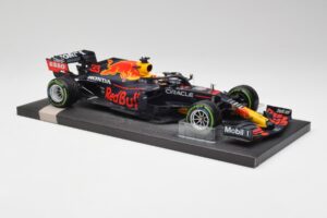 Red Bull RB16B #33 M. Verstappen Emilia Romagna GP Winner 2021 Minichamps 1:18 113210233T Pressofusione — immagine 4 di 6
