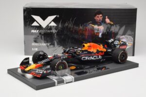 Red Bull RB18 #1 M. Verstappen Miami GP 2022 Winner Minichamps 1:18 113220301 Resina — immagine 7 di 7