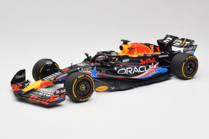 Red Bull RB19 #11 S. Perez Austin GP 2023 Minichamps 1:18 110231911 Pressofusione