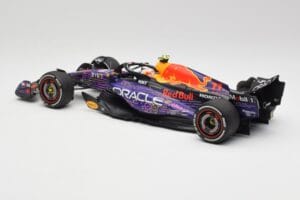 Red Bull RB19 #11 S. Perez Las Vegas GP 3rd 2023 Minichamps 1:18 110232211 Pressofusione — immagine 5 di 6