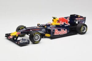Red Bull RB5 #14 M. Webber Chinese GP 2nd 2009 Minichamps 1:18 150090114 Pressofusione