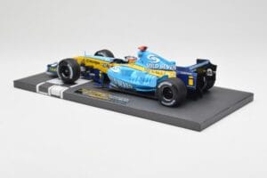 Renault F1 Team R25 #5 F. Alonso 3rd Place Brazil GP 2005 World Champion Minichamps 1:18 117051705 Pressofusione — immagine 5 di 7